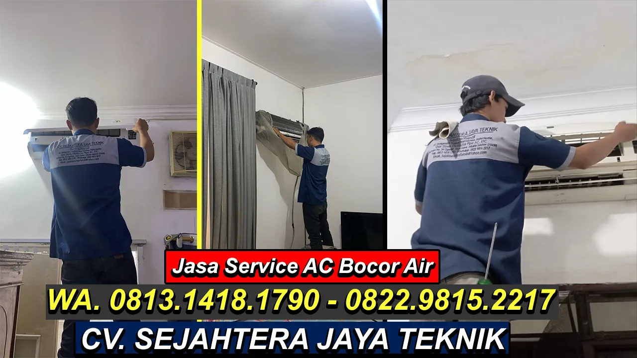 WA. 0822.9815.2217 - 0813.1418.1790 Jasa Service AC, Cuci AC, Bongkar Pasang AC Jaticempaka, Pondok Gede, Bekasi Terdekat – CV. Sejahtera Jaya Teknik
