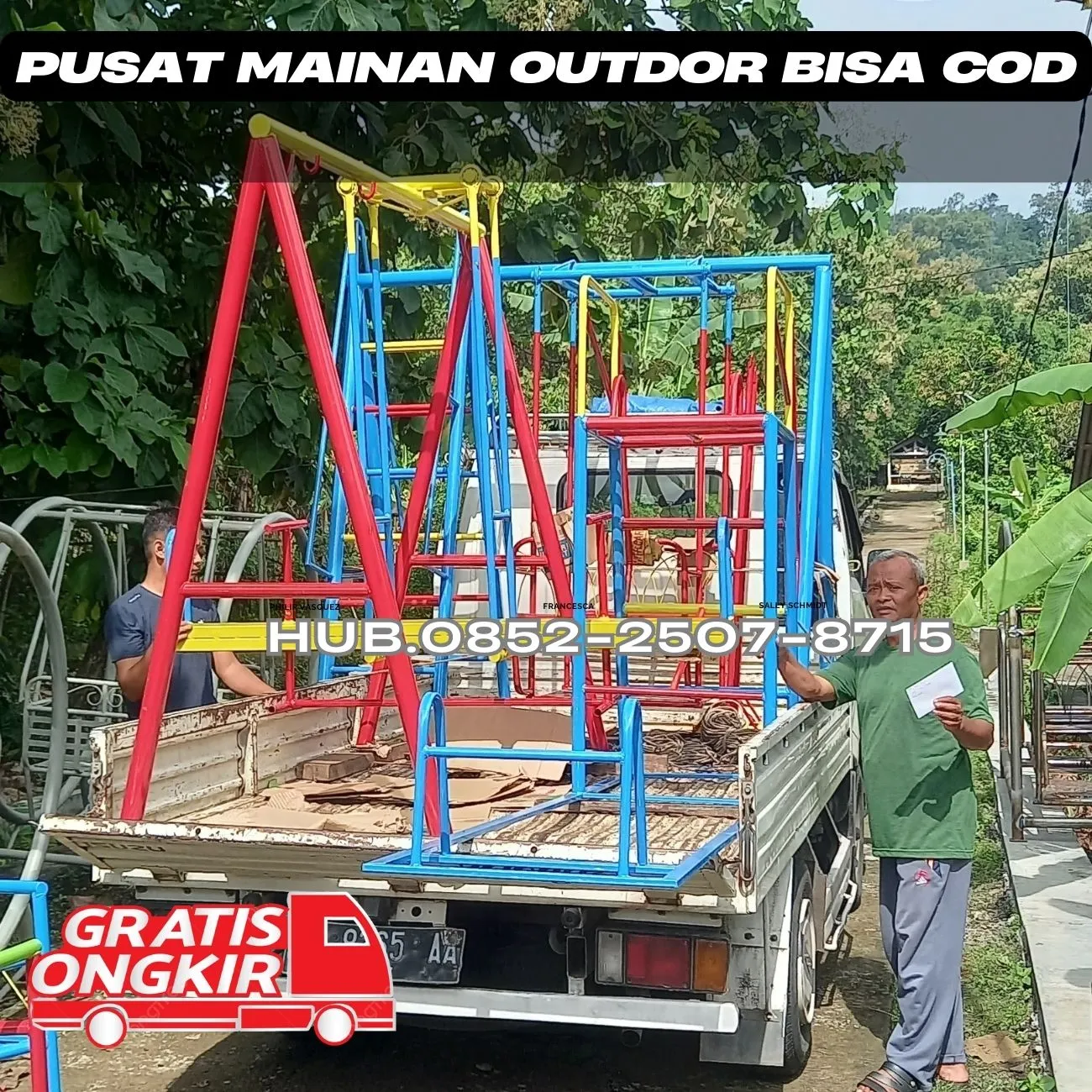 Gambar Ayunan Besi Dan Jungkat Jungkit Kec Prajurit Kulon Kota Mojokerto