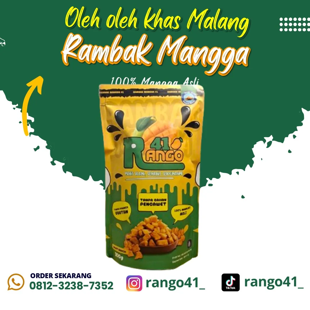 Rambak Mangga Rango41 Camilan Premium Rasa Lokal