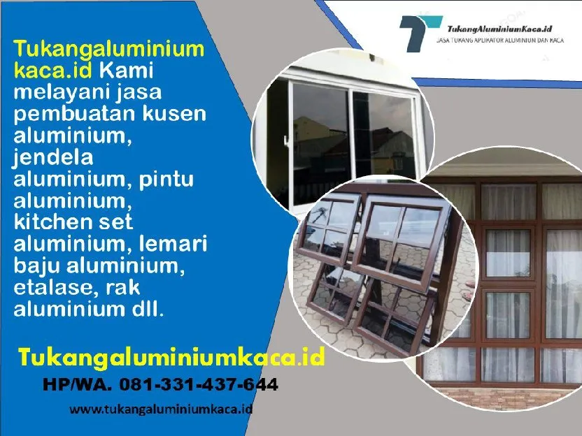 TERMURAH!! Jual Jendela Aluminium Terdekat Kota Madiun