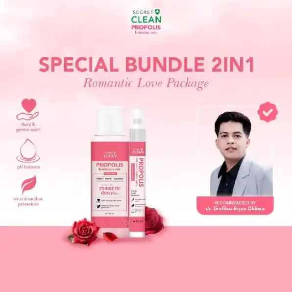 [2IN1 ALL VARIANT]  Secret Clean Pembersih & Perawatan Area Kewanitaan Isi 2 pcs (Wash & Spray)