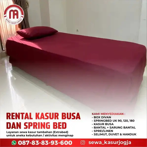 Persewaan Kasur Jogja WA/Telp. : 08783 8393 600 Siap Antar Sampai Tujuan