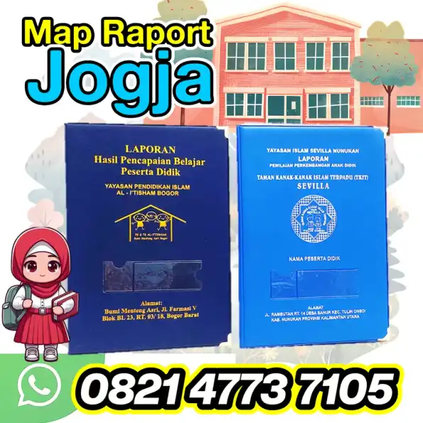 0821-4773-7105 Jual Map Raport Sampul Ijazah K13 di Kasihan Bantul