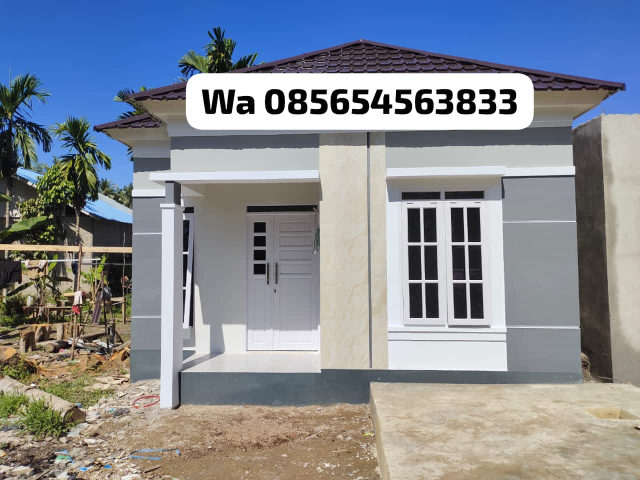 Rumah subsidi kotabaru type 36 pontianak, perumahan mega jaya 3 residence