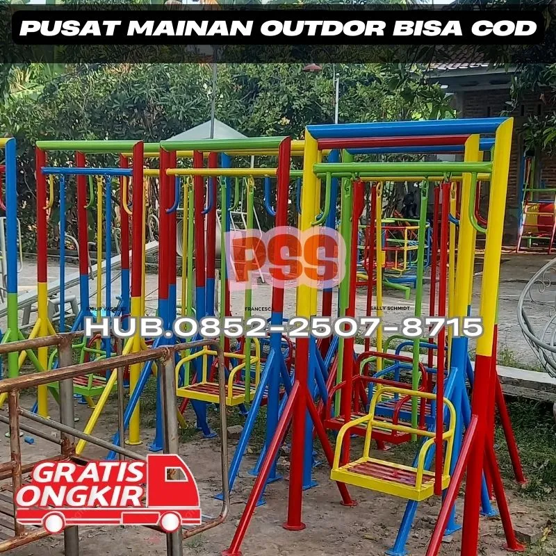 Contoh Ayunan Besi Custom Dan Perosotan Anak Kec Susut Bangli bali