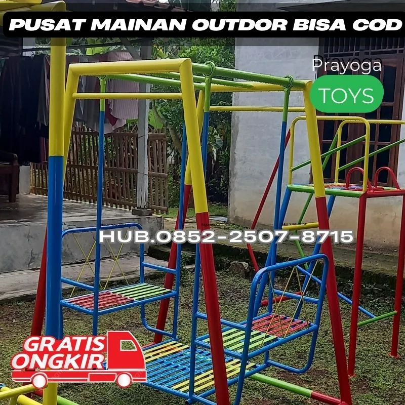 Desain ayunan besi hollow Dan produsen playground Kec Nganjuk Nganjuk