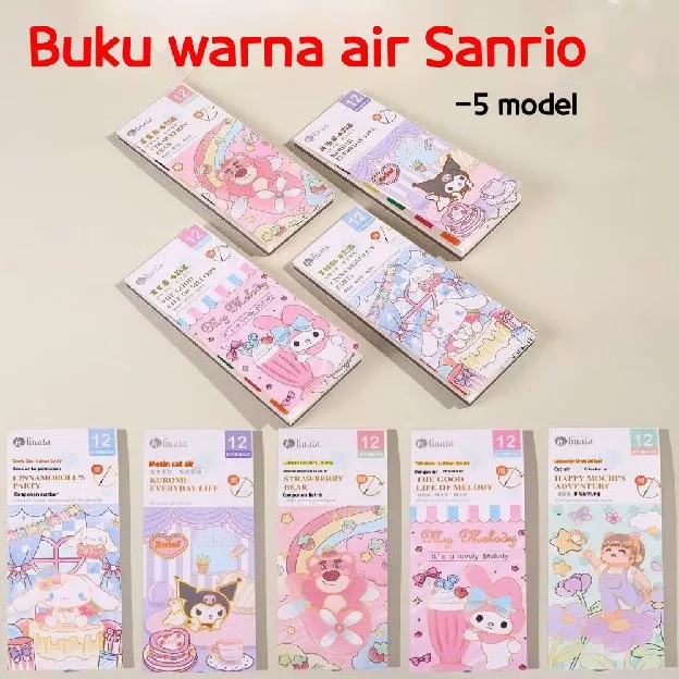 1 SET PAKET LUKIS - PAKET MELUKIS ANAK besar Buku gambar mewarnai travel, Pocket coloring book, Buka
