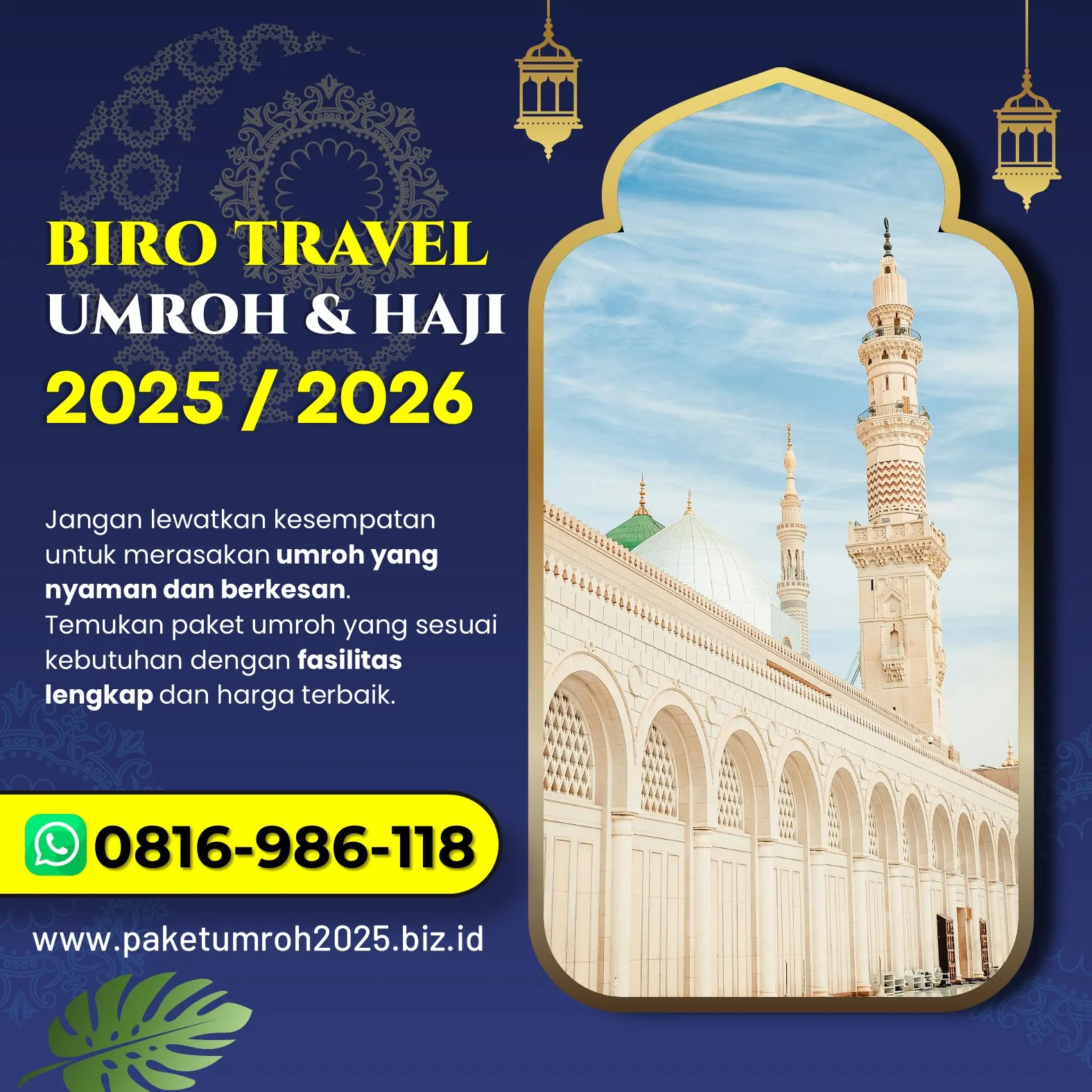 Travel Umroh Syawal 2025 Kepanjen Kidul Blitar AL Bahjah