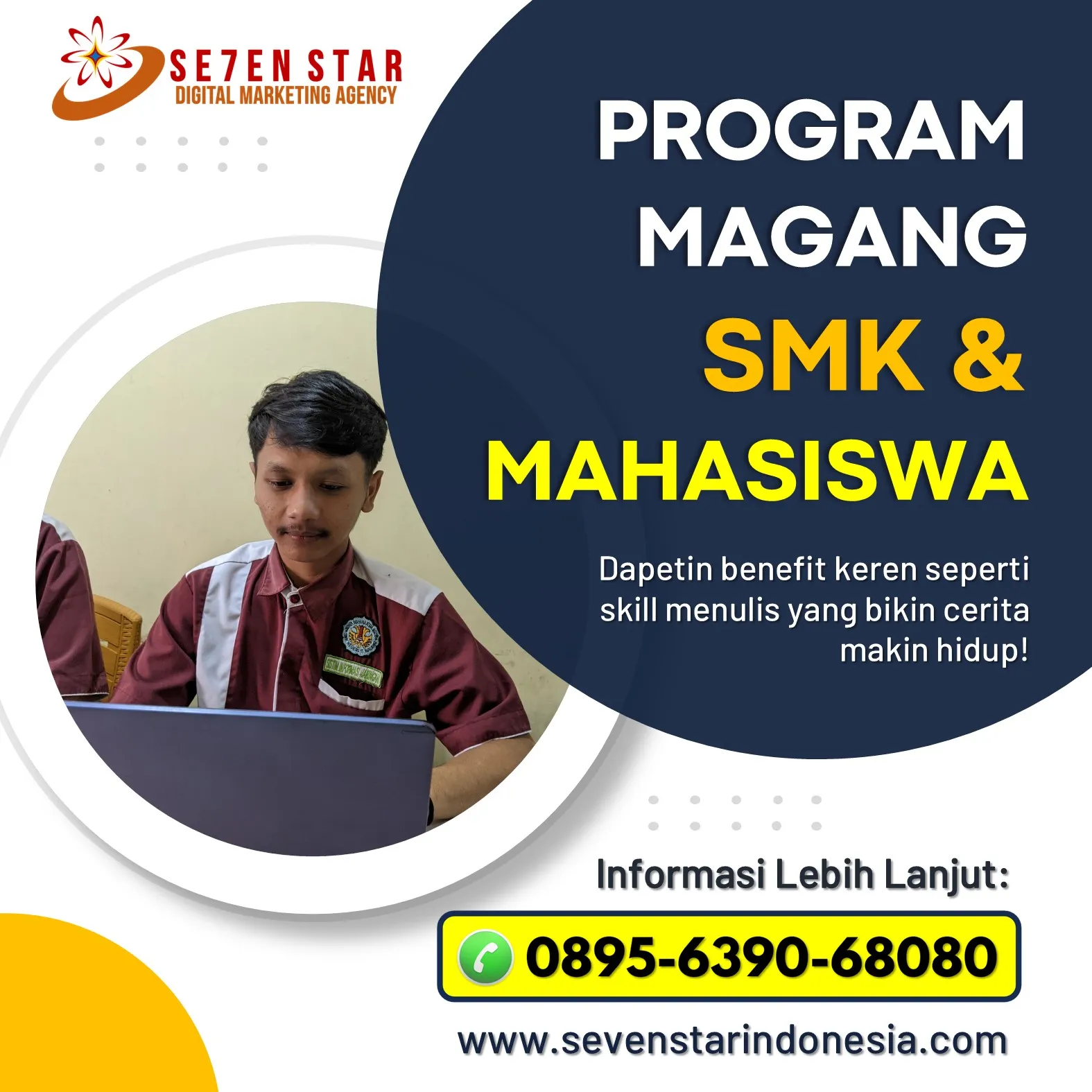 WA 0895639068080, Lokasi Magang Mahasiswa DKV ITN Malang