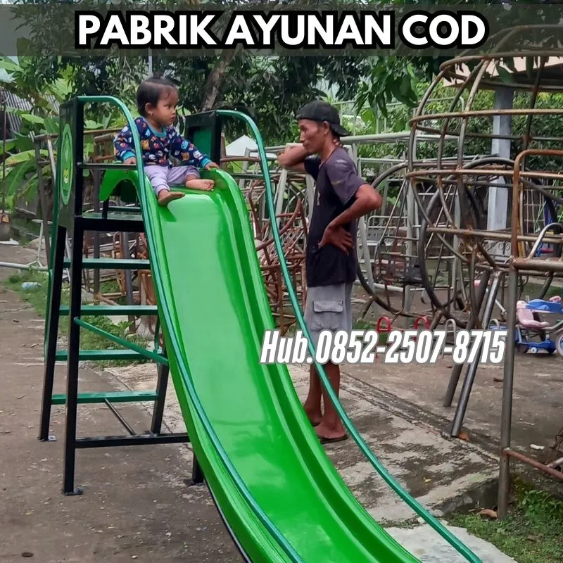 Hub 0852-2507-8715 DISINI SAJA !! Ayunan Besi Custom Dan Perosotan Anak Kec Ciasem Subang Bayar COD Free Ongkir