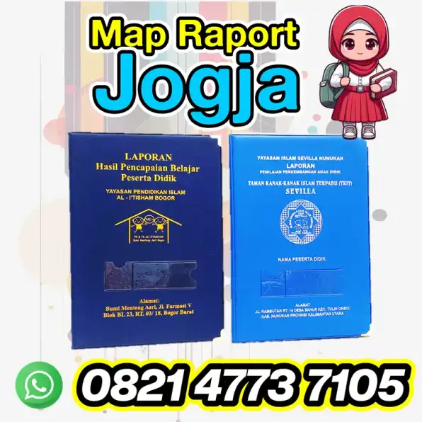 0821-4773-7105 Harga Map Raport Sampul Ijazah di Jetis Jogja