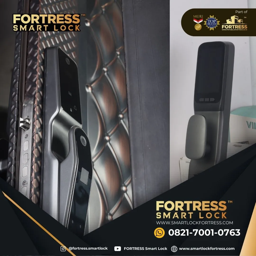 (FORTRESS) Smart Lock Face Id Unlock Di Kubu Raya