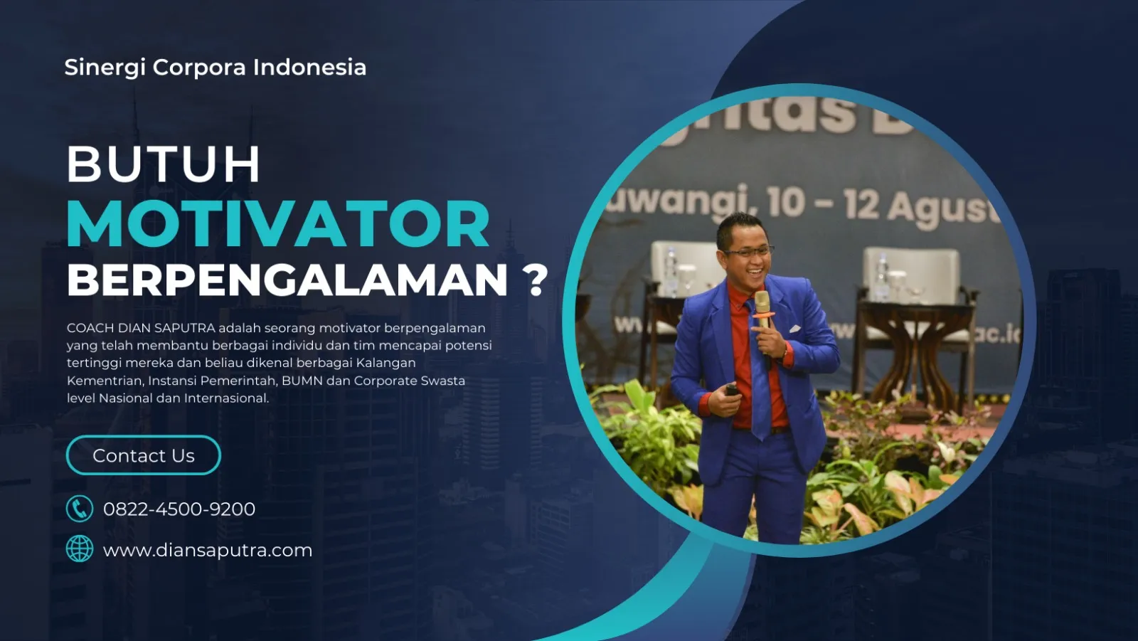 Motivator Cilegon, Terpercaya & Solutif, Dian Saputra