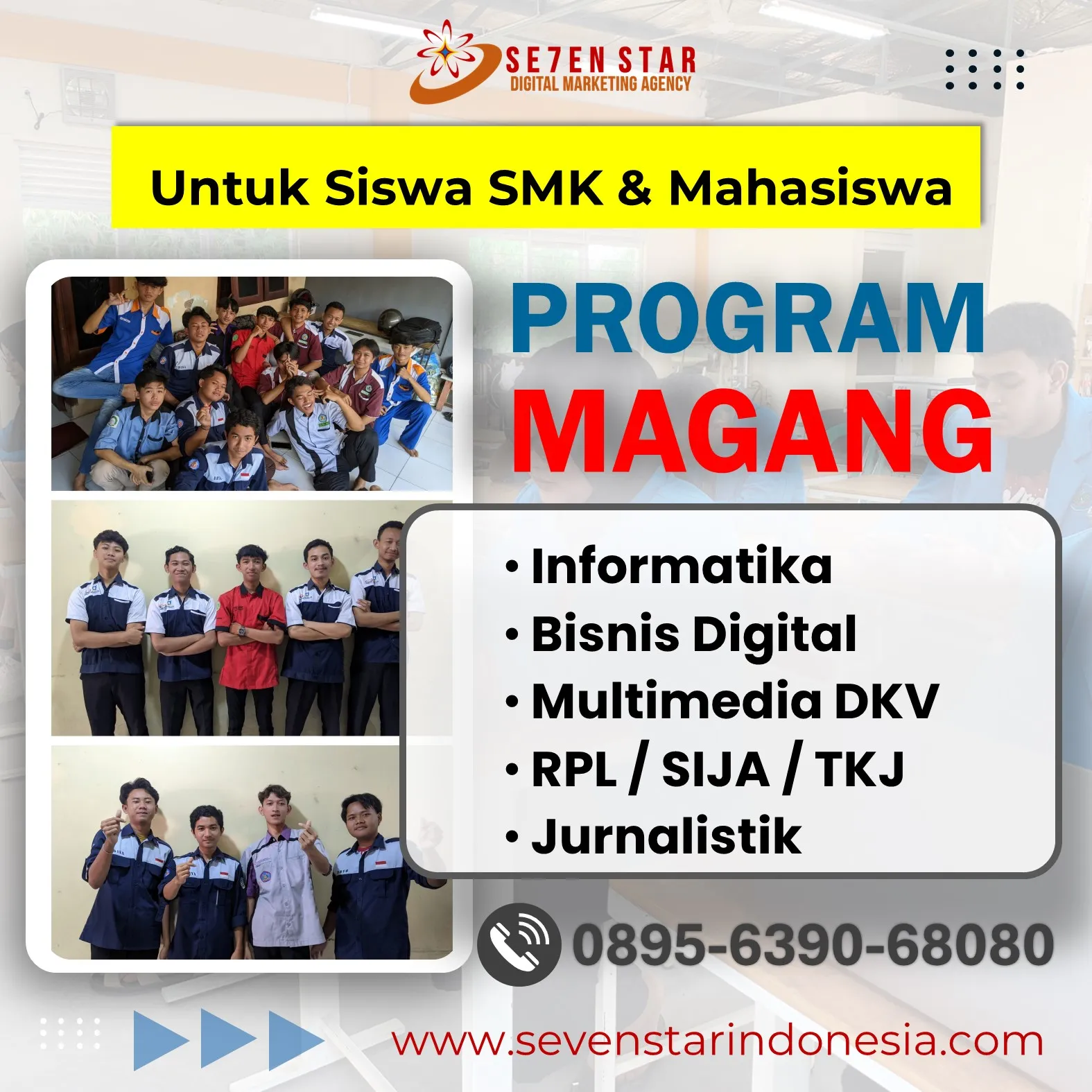 Lowongan PKL SMK PPLG di Malang dengan Mentor Profesional