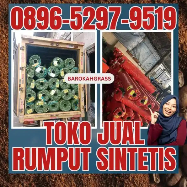 0896-5297-9519 (Bu Diana), Tempat Jual Rumput Sintetis Palembang Lalan