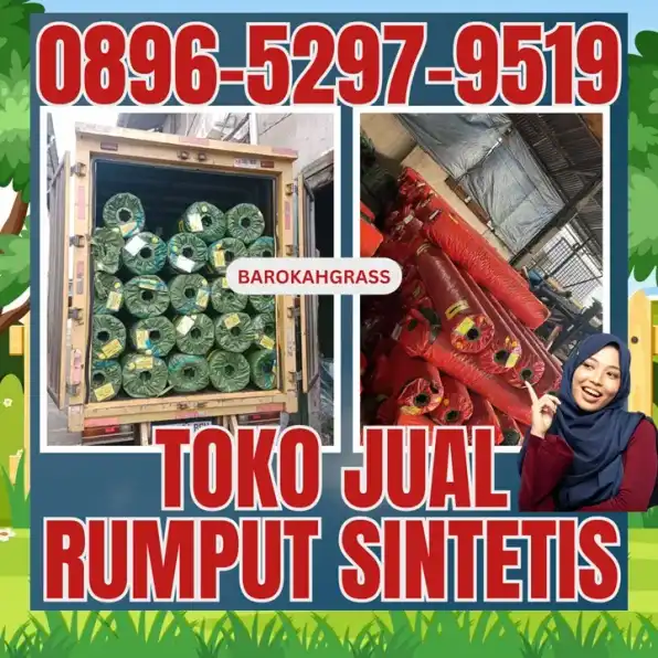 0896-5297-9519 (Bu Diana), Jual Rumput Sintetis Palembang Bukit Kecil