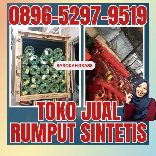 0896-5297-9519 (Bu Diana), Jual Rumput Sintetis Palu Simpang Raya