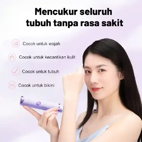 【NEW】KUCUU Alat Cukur Wanita Alat cukur bulu kemaluan Mini Epilator Shaver Hair Pencukur Bulu Ketiak