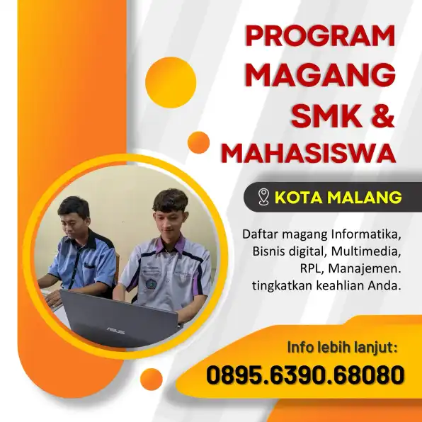 WA 0895-6390-68080,Daftar Magang Mahasiswa 2025 Universitas Ma Chung Malang