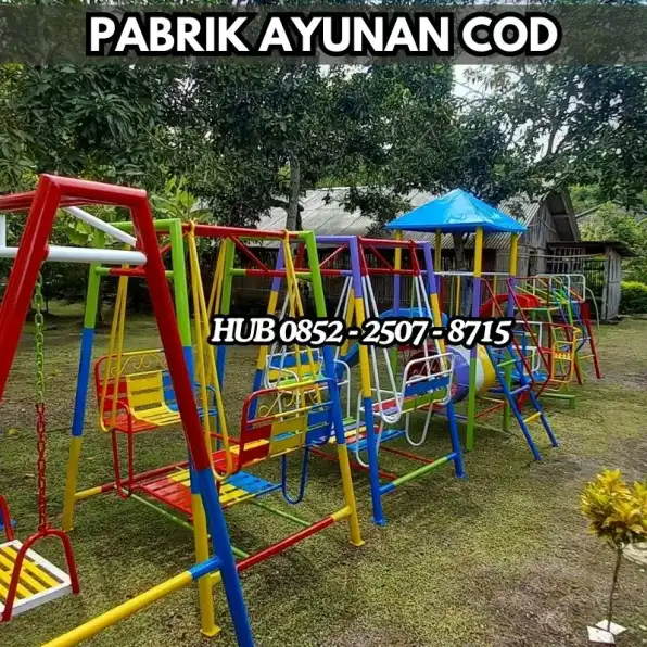 Hub 0852-2507-8715 TERMURAH !! ayunan besi kotak Dan mainan fiberglass Kec Nalumsari Jepara Bayar COD Free Ongkir