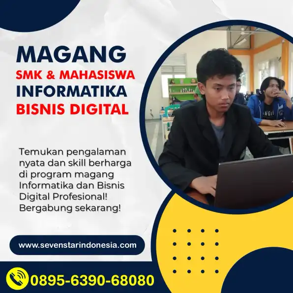 (WA 0895-6390-68080) Program Magang Informatika di Malang: 1 Bulan Penuh Manfaat dan Ilmu