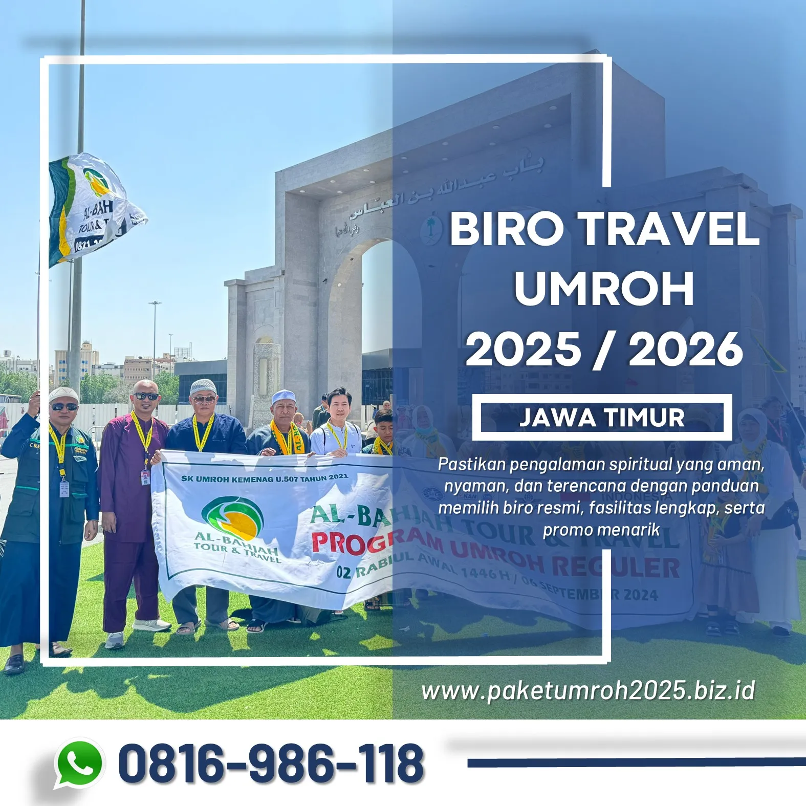 Umroh 2025 Lebih Murah! Daftar Sekarang & Dapatkan Harga Early Bird!