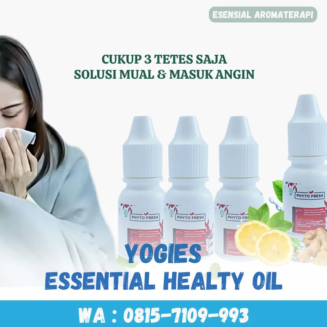 (Yogies), Phyto Fresh Kab Minahasa Selatan, Minyak Esensial Terbuat Dari