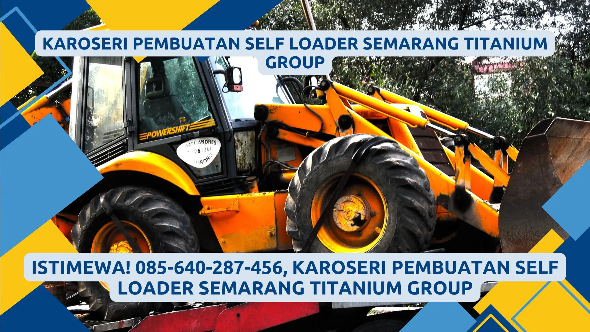 Istimewa, Karoseri Pembuatan Self Loader Semarang Titanium Group