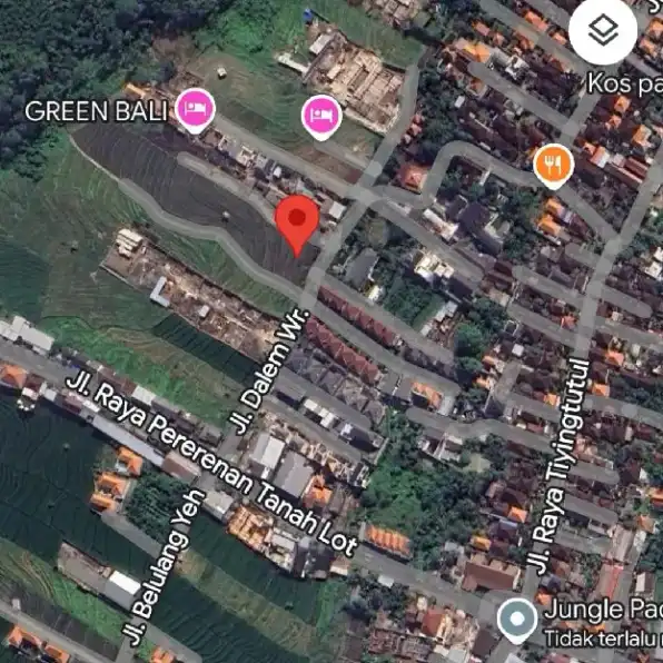 Dikontrakan 55,25 are, Jl. Dalem Wr. Raya Tanah Lot Pererenan Mengwi Badung