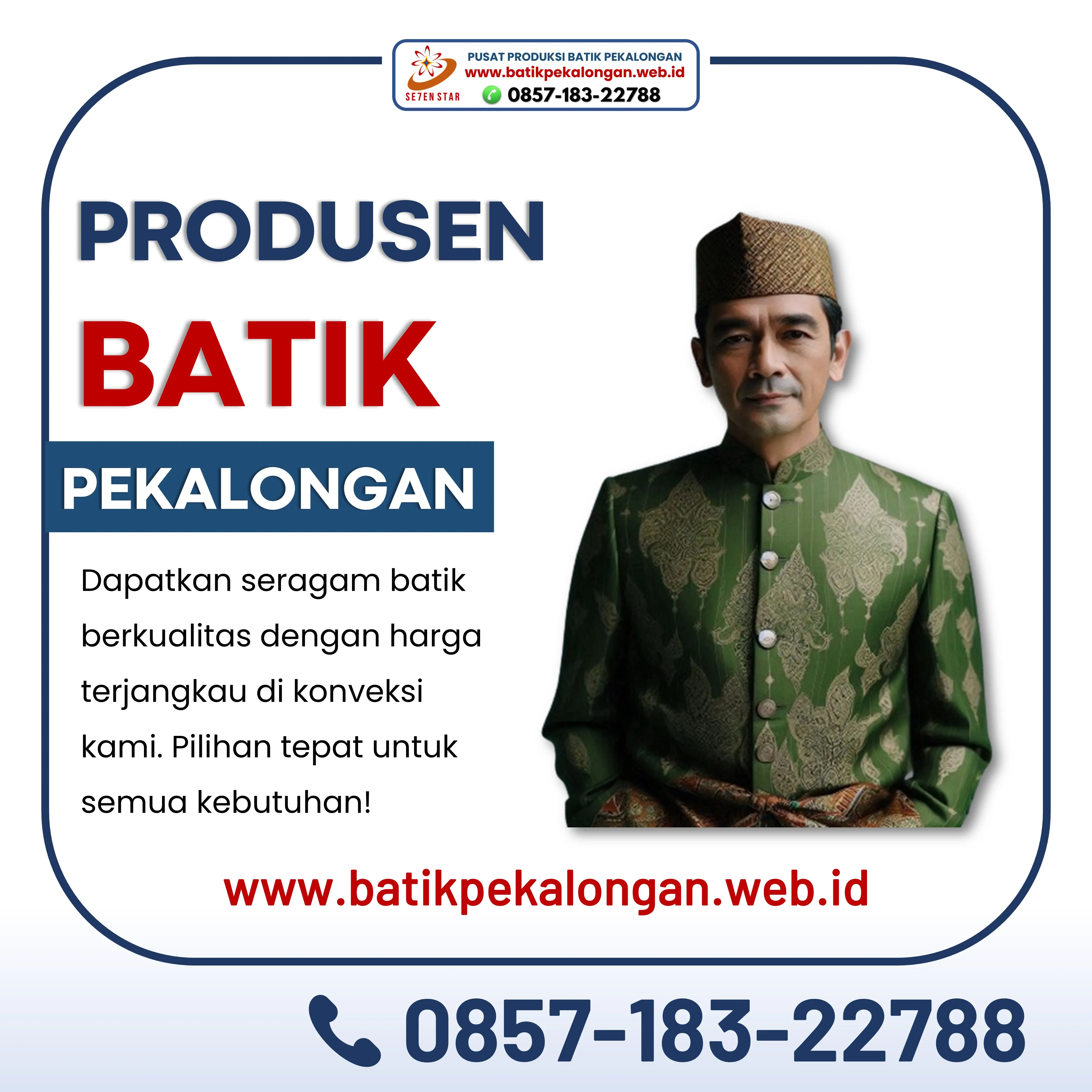 Supplier Seragam Batik SD Pekalongan