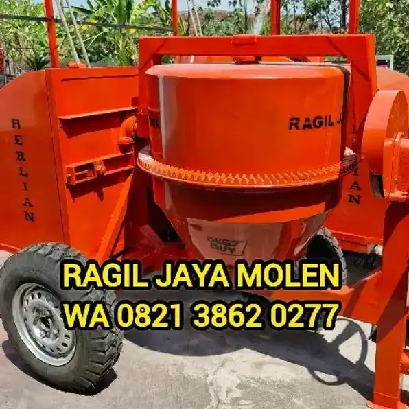 Ragil Jaya Molen 0821-3862-0277 Mesin Molen  Cor Beton Temanggung