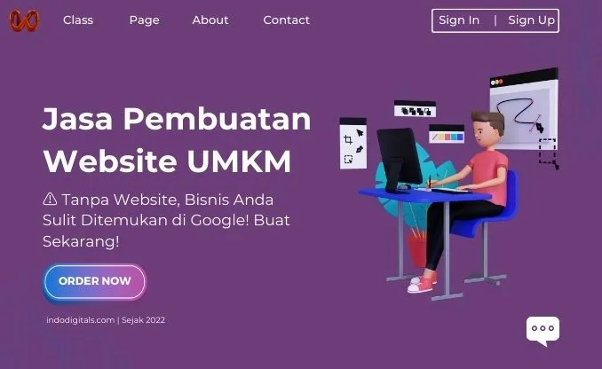 Murah dan Ngebut Mulai Rp.150K Jasa Pembuatan Website Umkm Banten