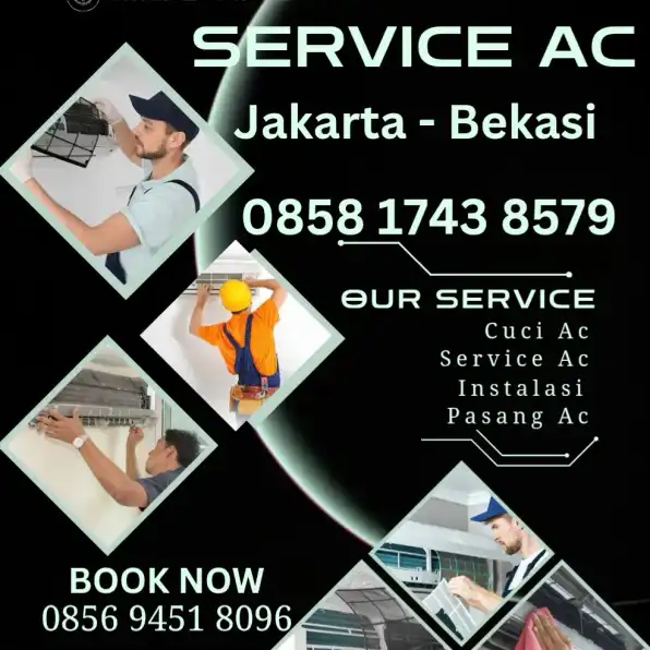 W.A 0858 1743 8579 Jasa Service Ac Matraman Jakarta Timur Profesional