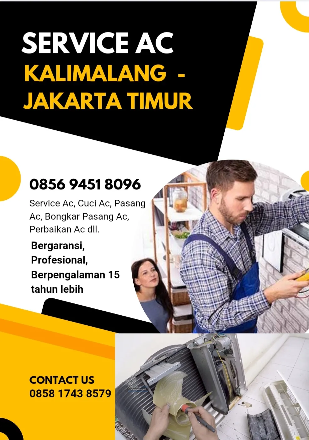 Service Ac Kalimalang Jakarta Timur 0858 1743 8579