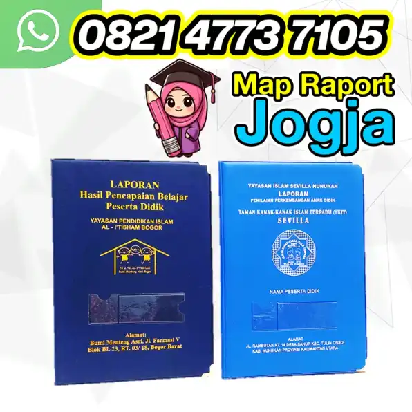 0821-4773-7105 Pembuat Sampul Raport Map Ijazah di Wonosari Gunungkidul