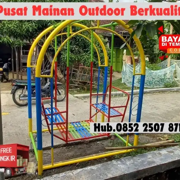 Hub 0852-2507-8715 TERBAIK ! Perosotan Anak Besar Dan Harga Mainan Tk Kec Sukajadi Bandung kota Bayar COD Free Ongkir