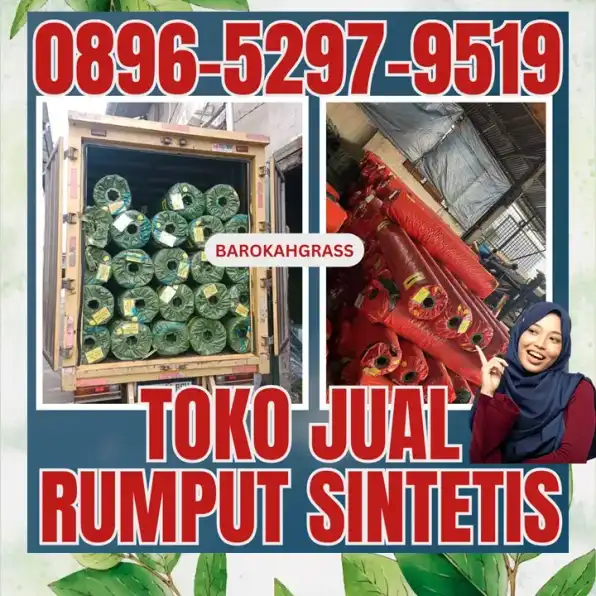 0896-5297-9519 (Bu Diana), Grosir Rumput Sintetis Padang 2 X 11 Kayu Tanam