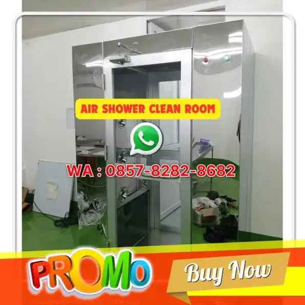 🔴 (TERBAIK) WA : 0857.8282-8682 Vendor Air Shower Cleanroom Pabrik Roti dan Kue