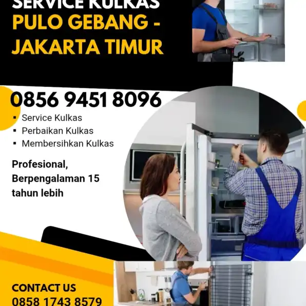 Layanan Service Kulkas Panggilan Pulo Gebang Jakarta Timur 0856 9451 8096