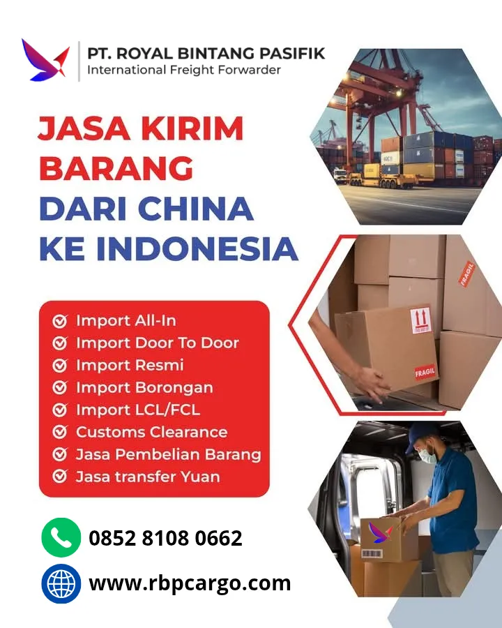 Jasa import terbaik aman mudah dan terpercaya