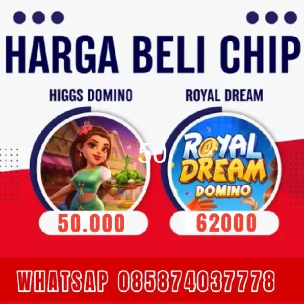 Terima Bongkaran chip Royal Dream Wa 085874037778