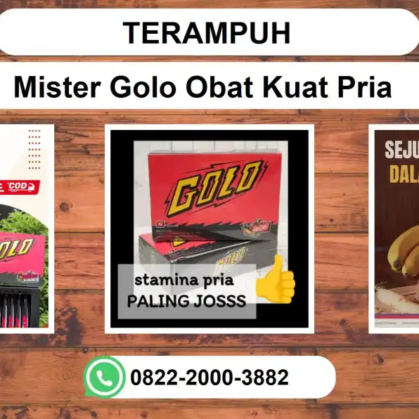 TERAMPUH, 0822-2000-3882 Distributor Mister Golo Obat Kuat Pria Medan