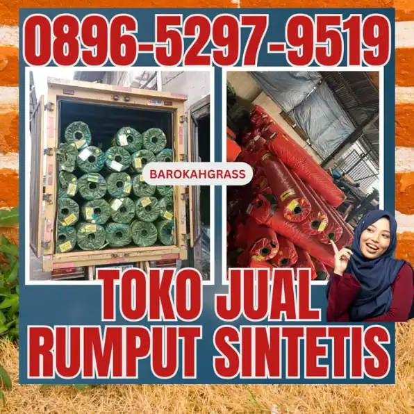 0896-5297-9519 (Bu Diana), Grosir Rumput Sintetis Padang Sawah Lunto Talawi