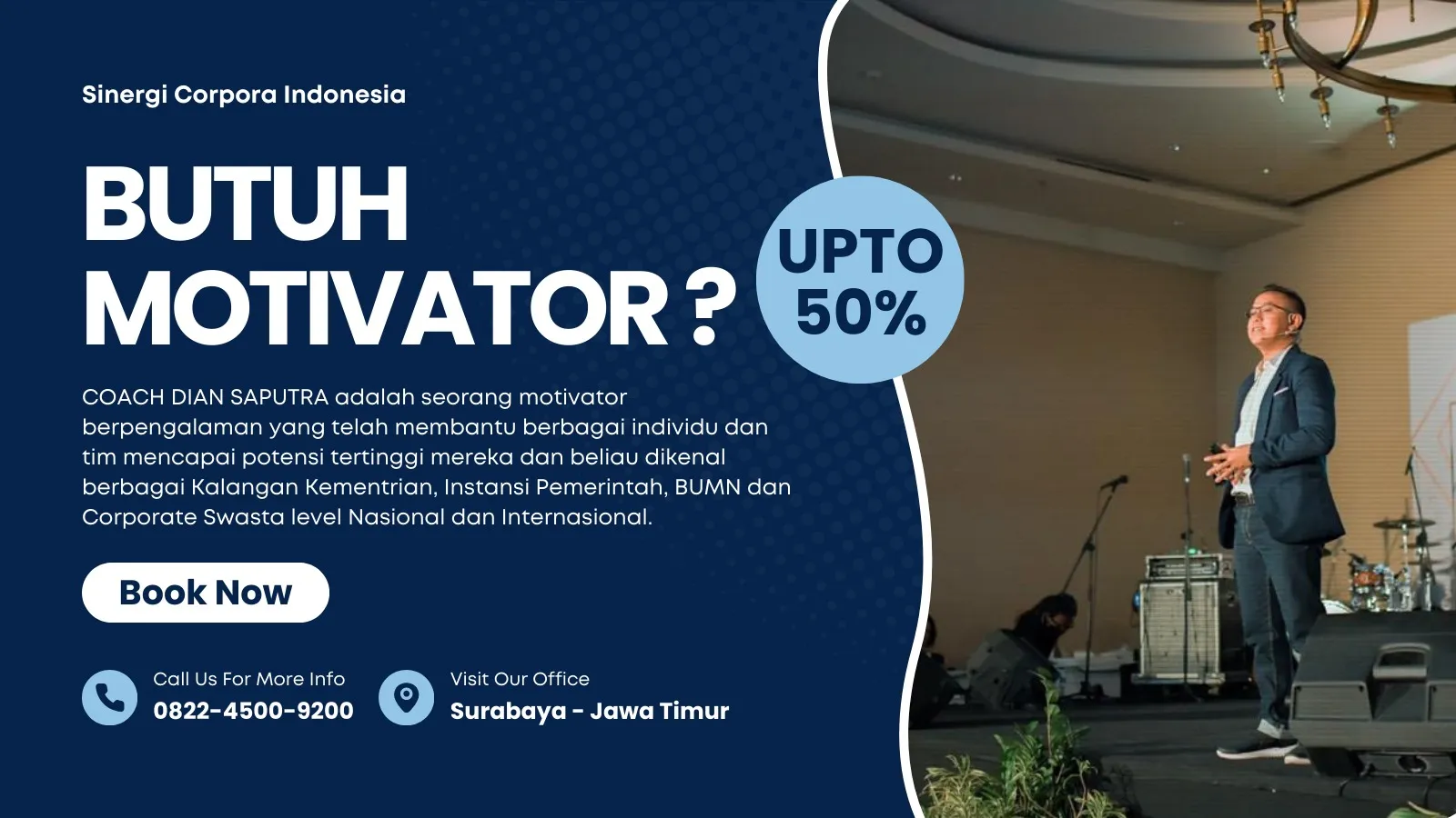 Trainer Motivator Metro, Terpercaya & Solutif, Dian Saputra