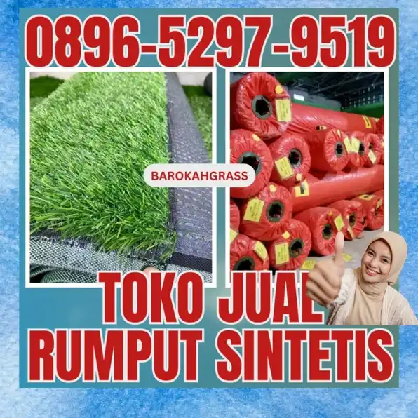 0896-5297-9519 (Bu Diana), Distributor Rumput Sintetis Bandung Antapani