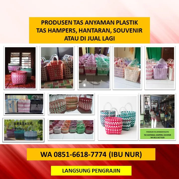 Distributor Daftar Harga Tas Anyaman Plastik di Tangerang, Jual Tas Anyaman Plastik Jember Jakarta Selatan