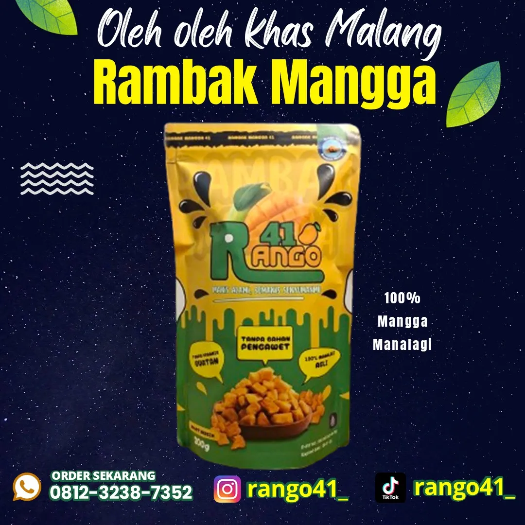 Jual Rambak Mangga 1 Kg Keripik Lezat dari Kota Batu