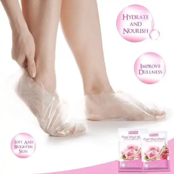 Foot Mask / Masker Kaki / Pelawatan Kaki / Foot Peeling / Foot Exfloating / Efero/ Exfloating Foot M