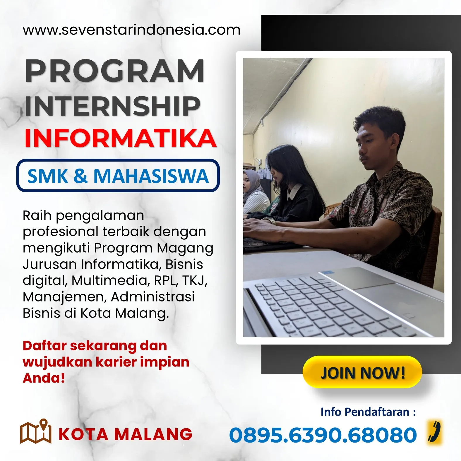 WA 0895-6390-68080, Perusahaan PKL Jurusan Jurnalistik di Malang