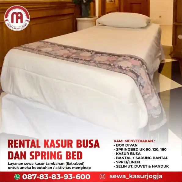 Rental Kasur di Jogja WA/Telp. : 087838393600